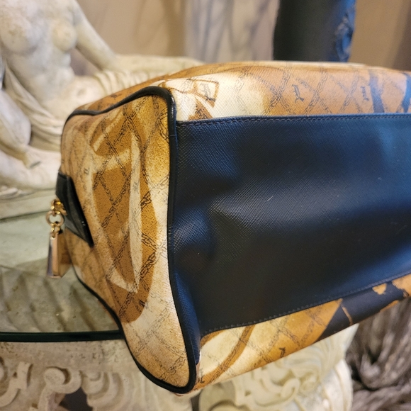 L.A.M.B. by Gwen Stefani Stencil  Satchel Luxury Designer Handbag NWOT #578 - Picture 11 of 16